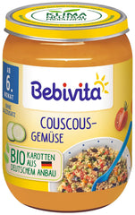 Menuer Fra 6 mdr. vegetabilsk couscous Mor og barn Naty Shop 190 gram Ny opskrift