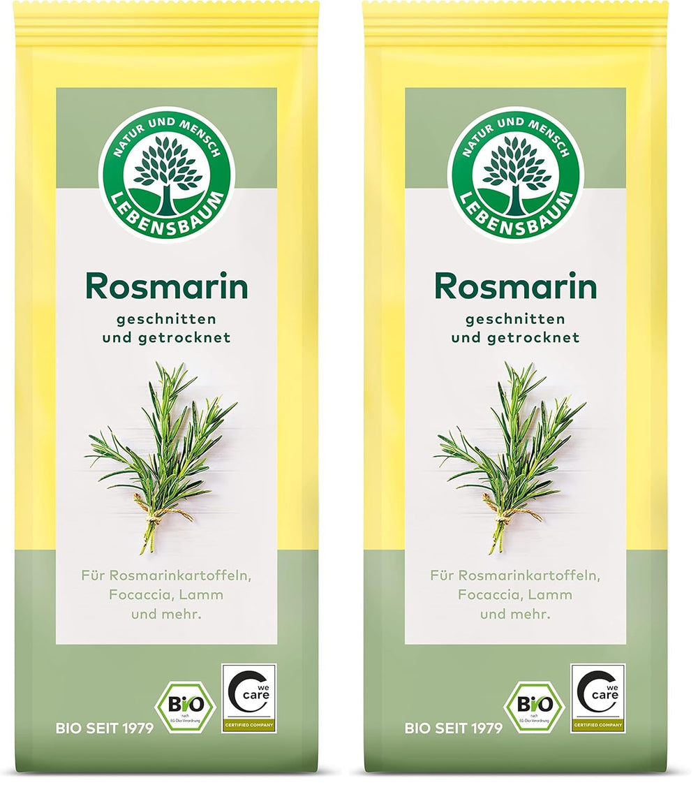 Lebensbaum Liebstöckel geschnitten, Bio-Gewürz mit würzigem Geschmack, Maggi-Kraut für Suppen, Marinaden, Fleisch- og Fisch-Gerichte, vegansk, 15g