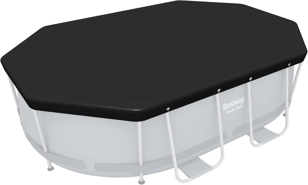 Bestway PVC presenning 305 x 184 cm, sort, oval