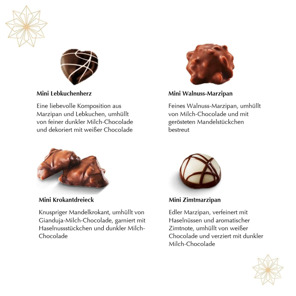 Lindt Chocolate Winter Mini Pralines, 90 grame Bomboane de Ciocolata Naty Shop