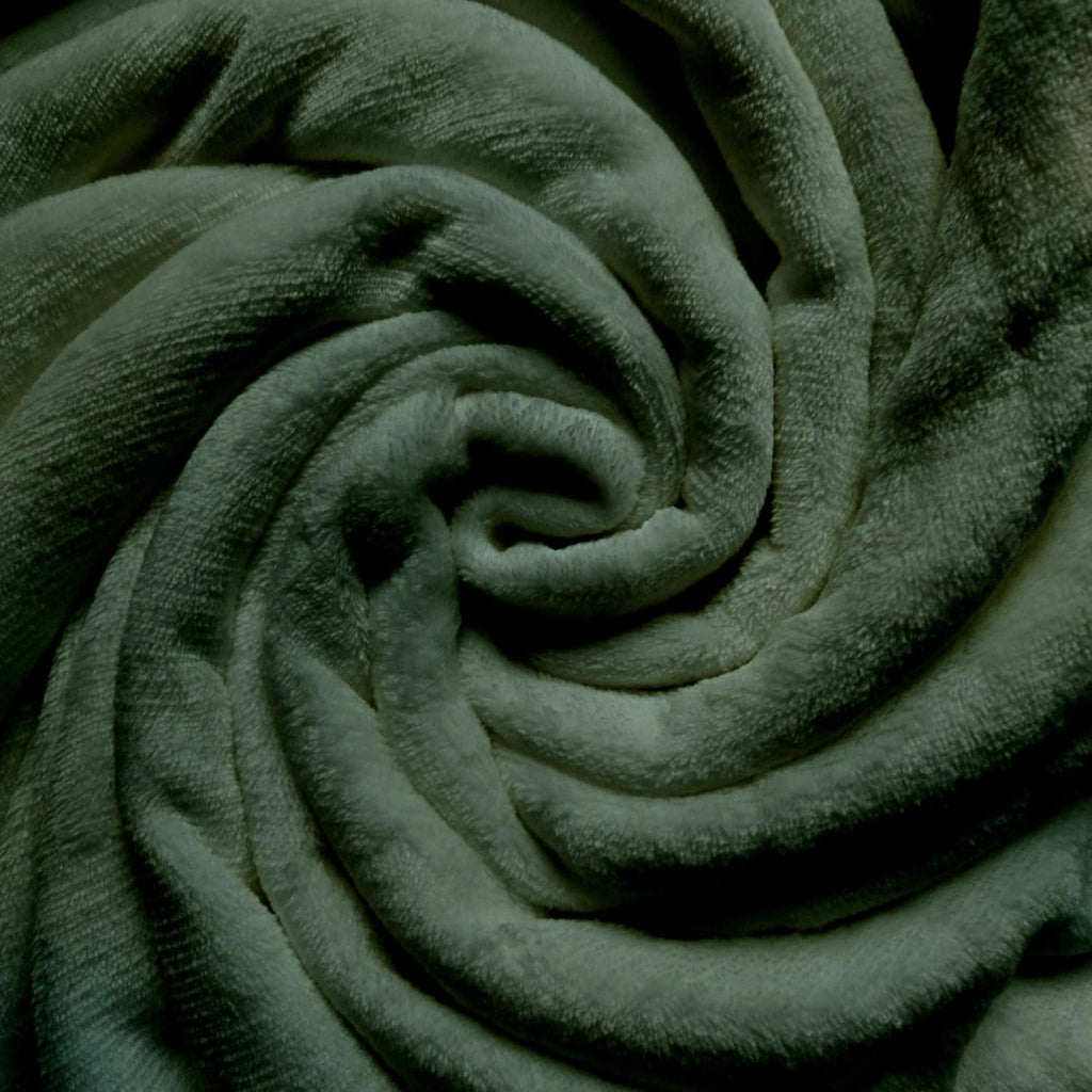 Soleil D'Ocre, pătură din flanel, 220 X 240 Cm, kaki Plapumi si pilote Naty Shop