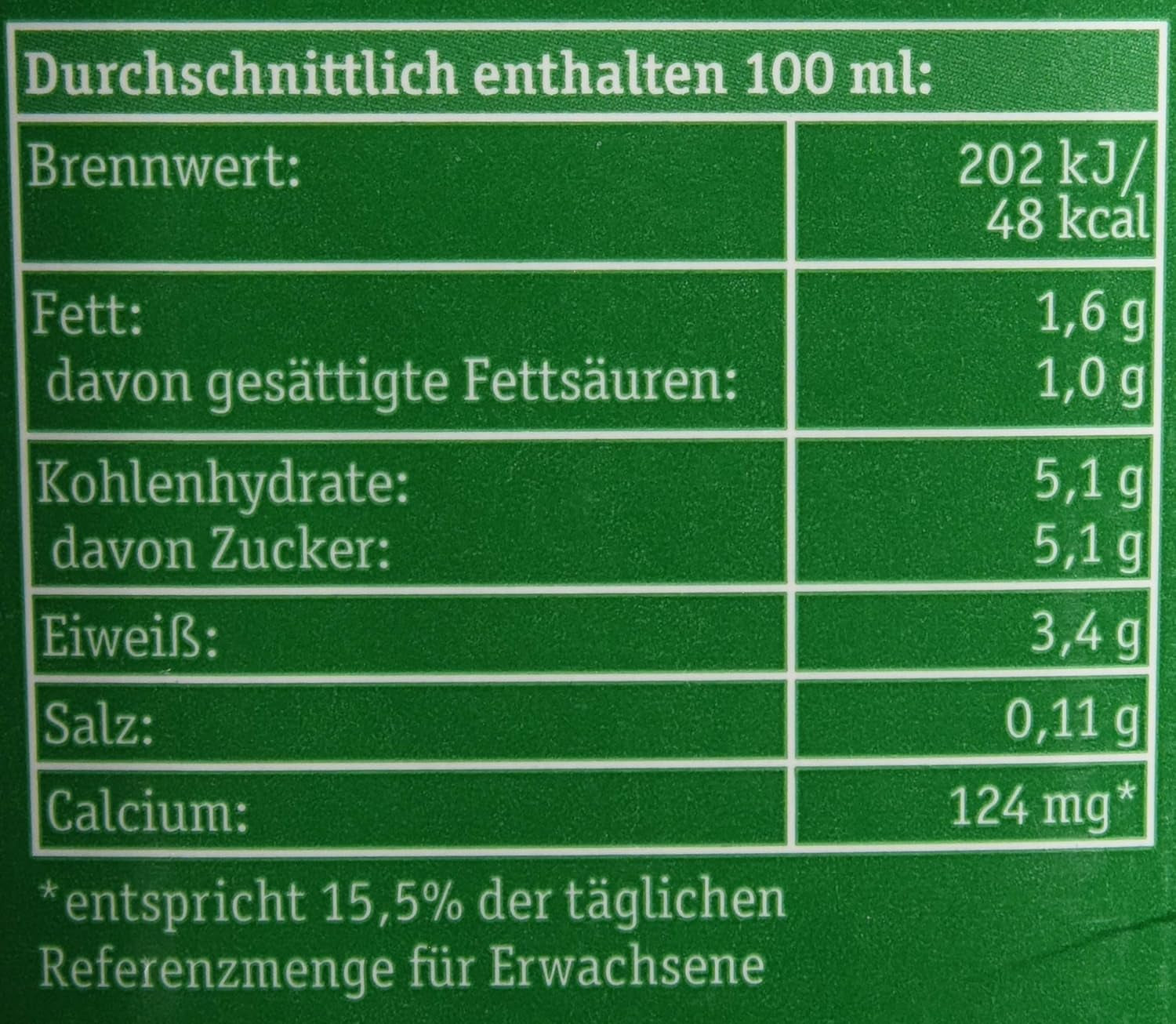 Berchtesgadener Land Haltbare Bergbauern-Milch, 1,5 % fedt, 12er pakke (12 x 1 l)