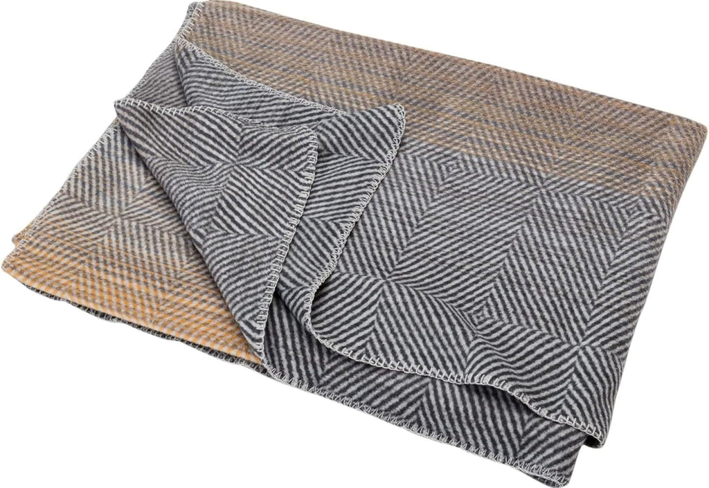 David Fussenegger Pătură de bumbac 150X200 Cm Pătură cu model Gradient de culoare Fluffy Paturi si Cuverturi David Fussenegger