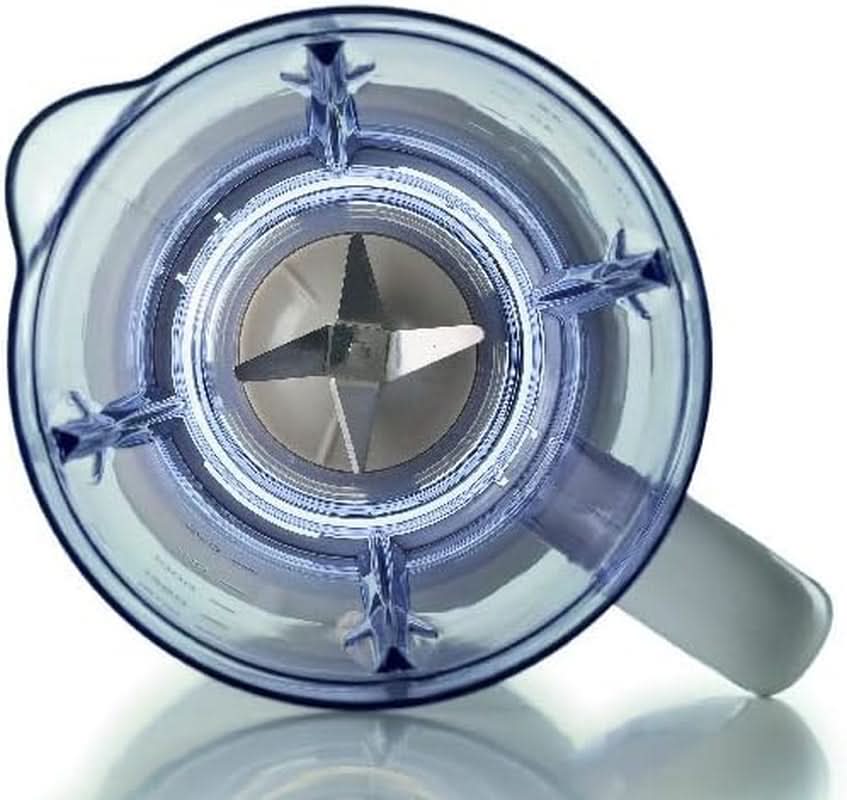 Ariete Breakfast 586 Blender, Elektrischer Mixer Mit 4 Edelstahlklingen, 2 Geschwindigkeiten + Pulse-Funktion, Anti-Slip-Füße, Aufsatzdeckel, 1,5 L Fassungsvermögen, 500W, Weiß Mother and Child Naty Shop