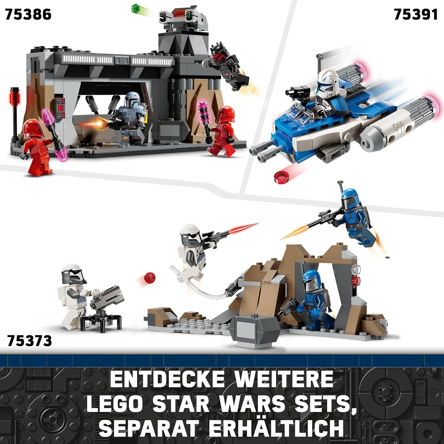 LEGO Star Wars Luke Skywalkers X-Wing Mech, samlelegetøjsklodser, actioneventyr, gaveidé til kreative drenge og piger i alderen 6+ 75390 Byggesæt Besuche den LEGO-Store