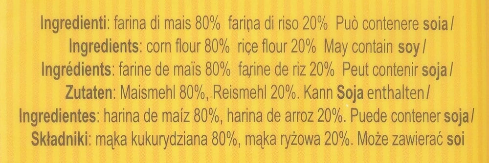 Tagliatelle Nest glutenfri pasta fra majs og ris, 250 g