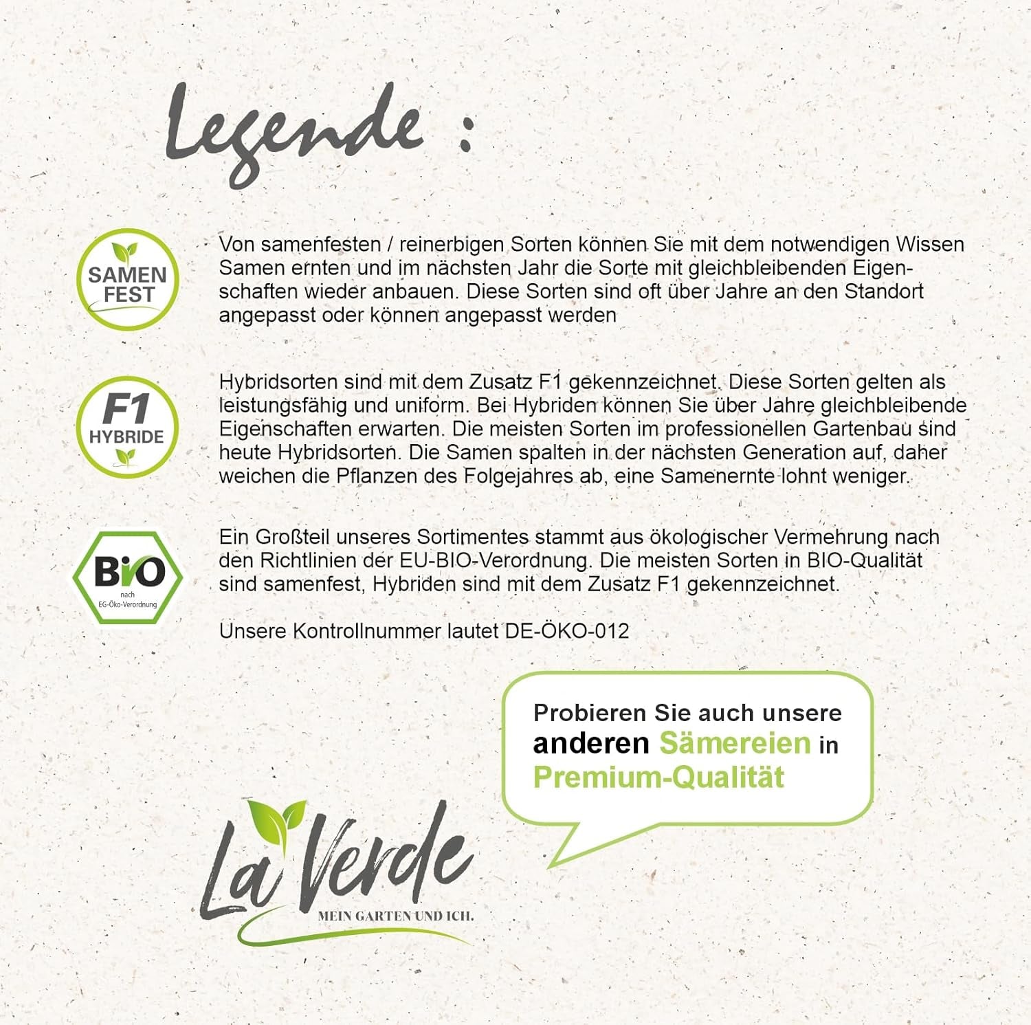 La Verde MIN HAVE OG MIG. Tagetes Bonita Bland blomsterfrø i ca. 100 planter, langblomstrende morgenfruer, dobbelte blomster, ikke-GMO frø