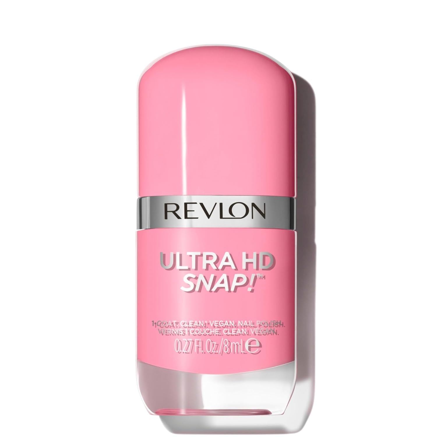Revlon Ultra HD Snap Neglelak Langtidsholdbar Vegan Formula Quick Dry One Coat Fuld dækkende farve (8ml) Hot Stuff (007) Unisex