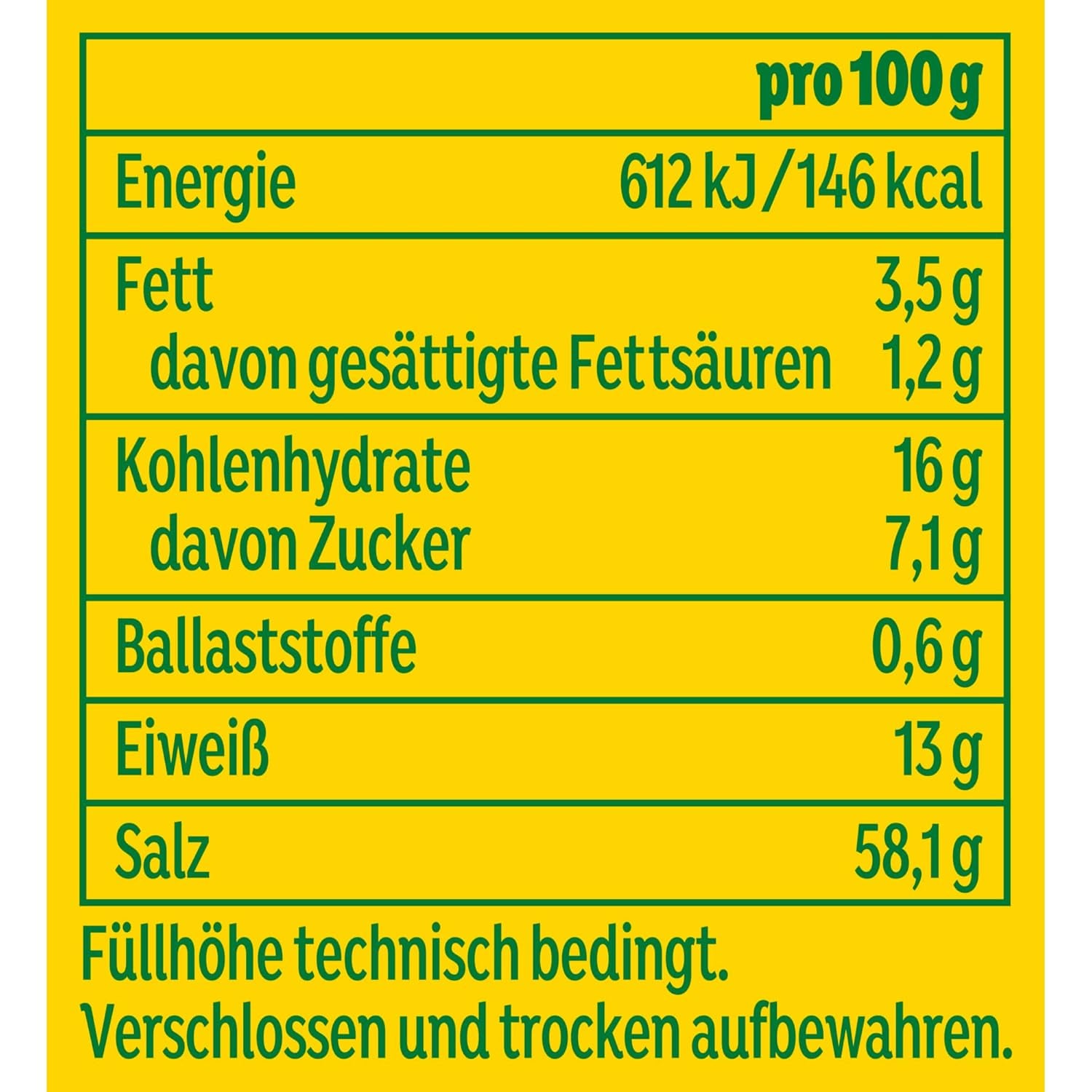 Knorr Würzmischung Universal Aromat für schnelle Gerichte zum Krydderi og krydring af kød, grøntsager, saucer og mere 100 g