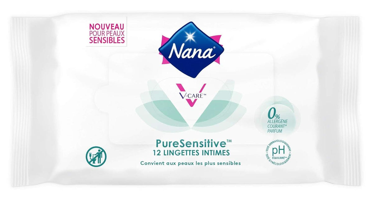 Rene følsomme rengøringsservietter, hypoallergeniske, 0% allergen*, parfume, 12 servietter Baby Wet Wipes Naty Shop