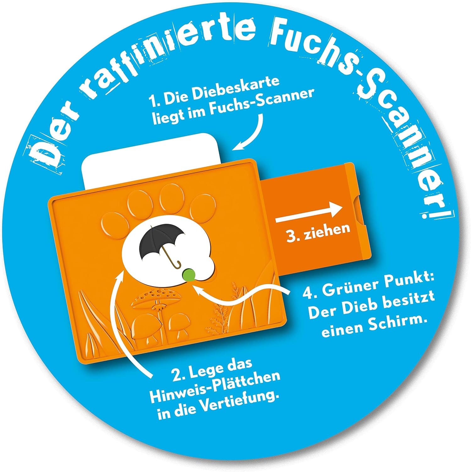 Game Factory 646255 Verfuxt, Detektivspil for børn fra 6 år og opefter, Børnespil