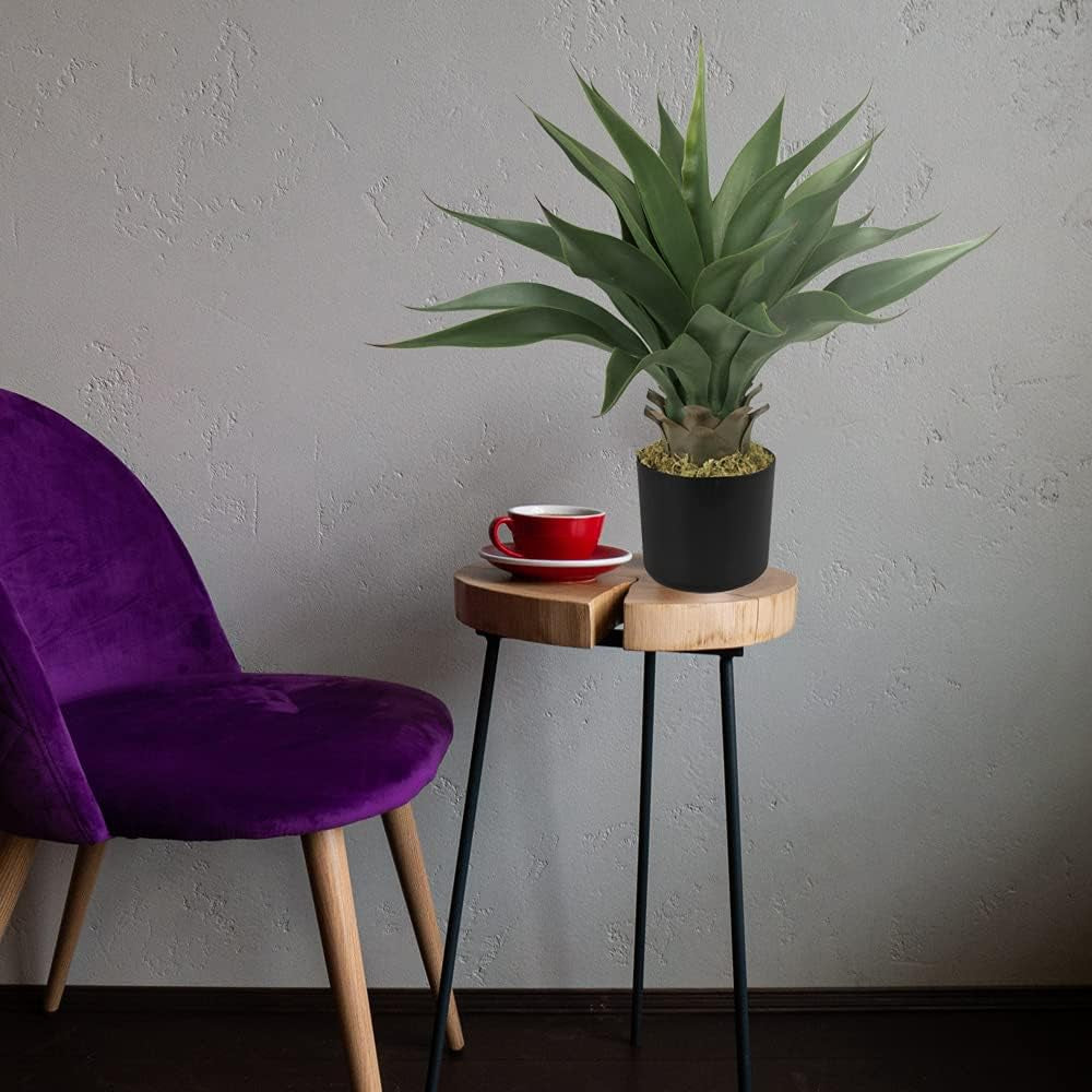 Decovego Aloe Vera Kunstpflanze 54 Cm Künstliche Plastik Pflanze Im Topf Kunstbaum Künstlich Pflanze Zimmerpflanze Sukkulente Innendekoration Deko