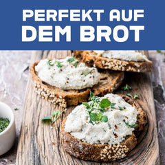 Pikante Kräuter Frischkäse| 10x200g | 100% naturlige ingredienser Ohne Konservierungsstoffe, Thickeners og Gesmackverstärker