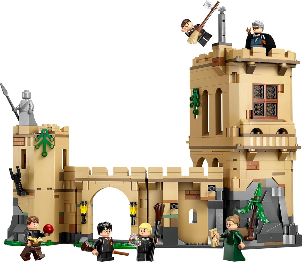 Hogwarts Castle LEGO Harry Potter: Flying Lessons Adventure Legesæt med 6 samlebare minifigurer inklusive Draco Malfoy og Professor McGonagall Rollespilssæt for drenge og piger 9 år 76447 Byggesæt Besuche den LEGO-Store