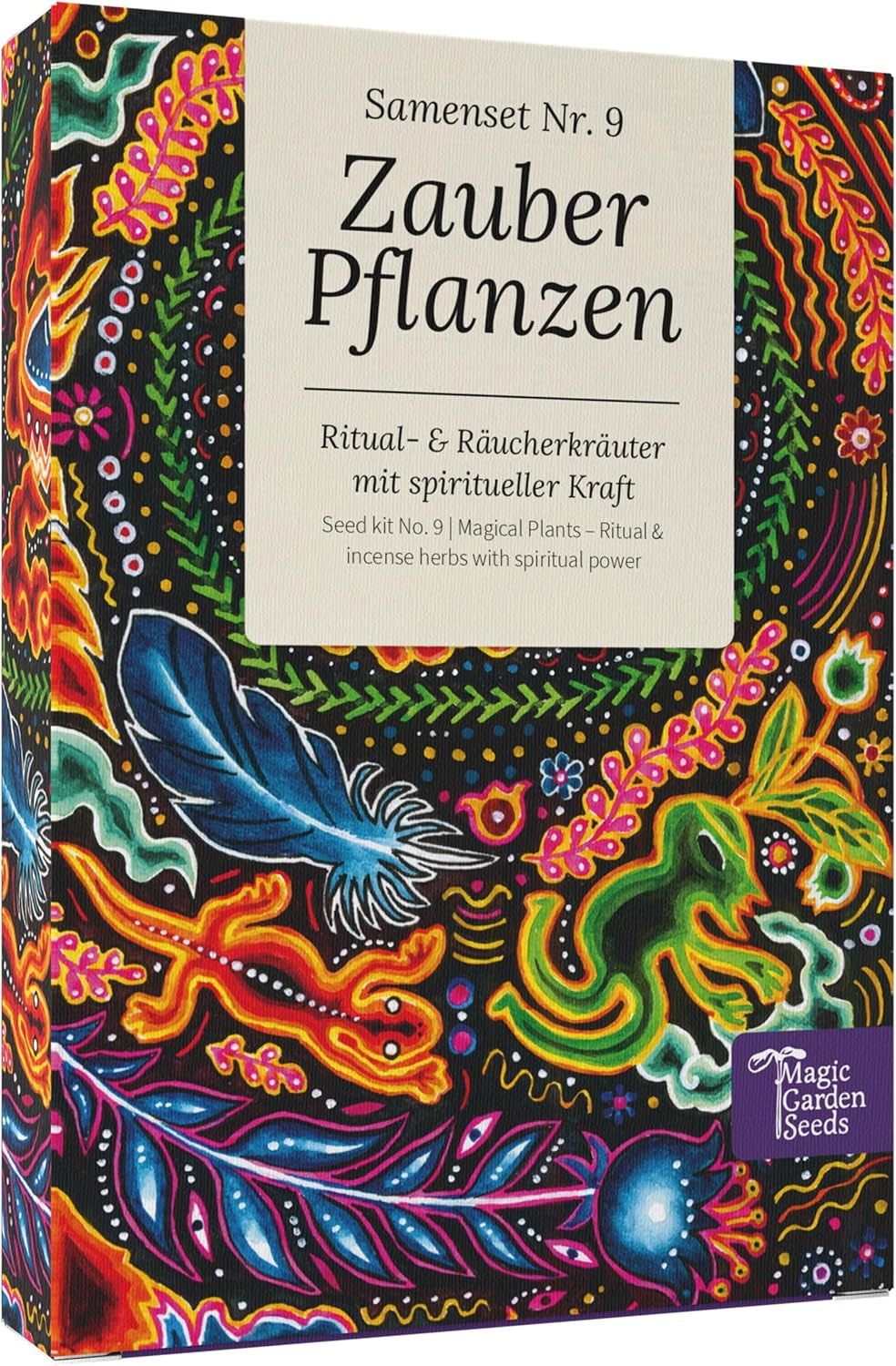 Magic Garden Seeds - Fortryllede planter med 6 magiske urter: Malurt, Malurt, Mandrake og mere - Røgelsesplanter til at dyrke dig selv og give som gaver