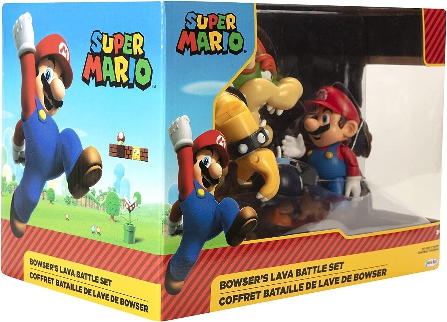 Nintendo Super Mario Bowser 18Cm Vs. Mario Set de figuri (Valul 1) Action figures Naty Shop