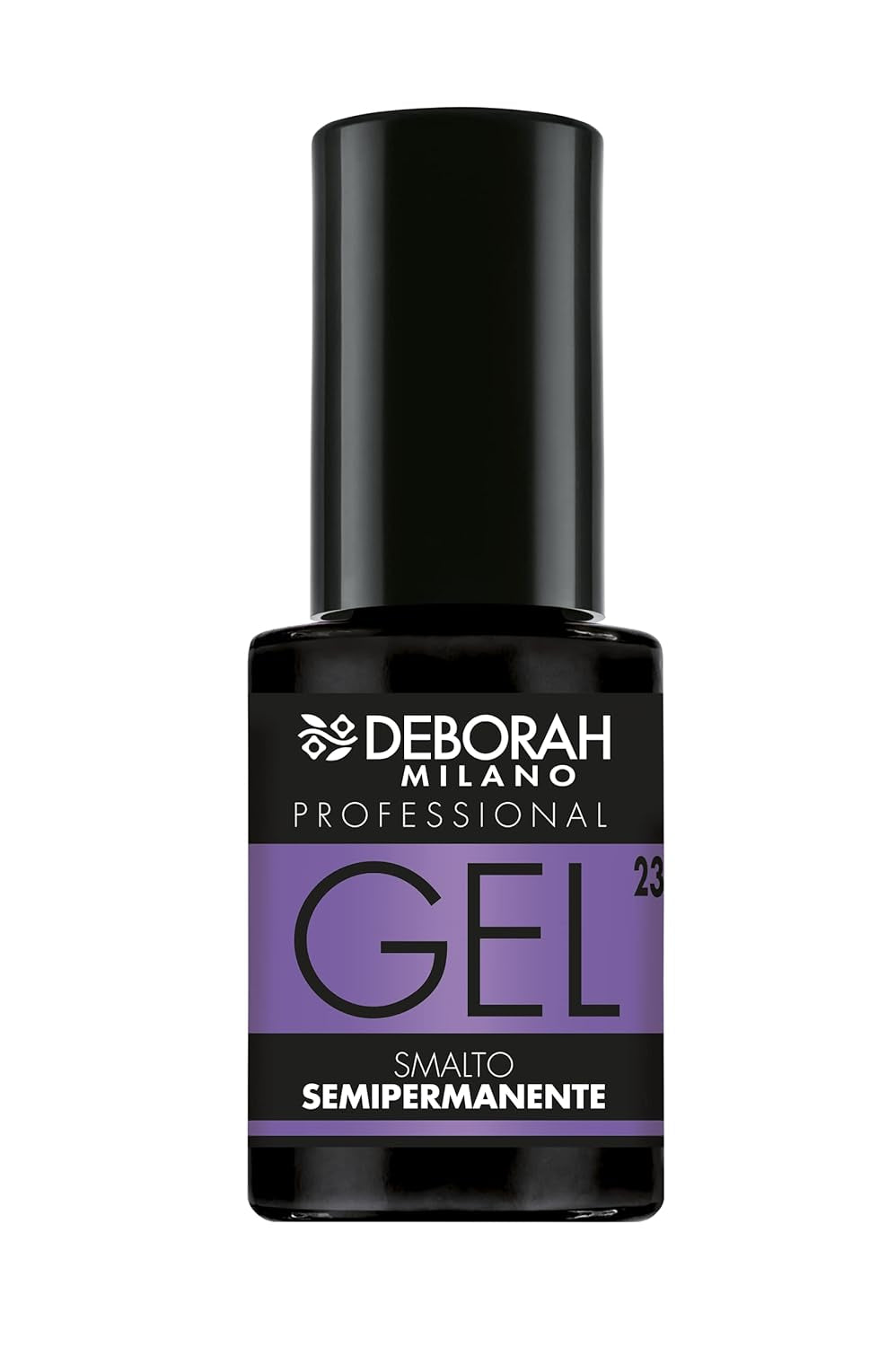 Milano Professional semi-permanent neglelak, nr. 21 Bourgogne, volumengivende effekt, langtidsholdbar, til intense og blanke negle, 4,5 ml