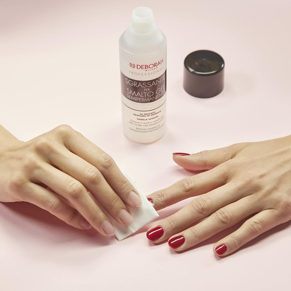 Milano Professional semi-permanent neglelak, nr. 21 Bourgogne, volumengivende effekt, langtidsholdbar, til intense og blanke negle, 4,5 ml