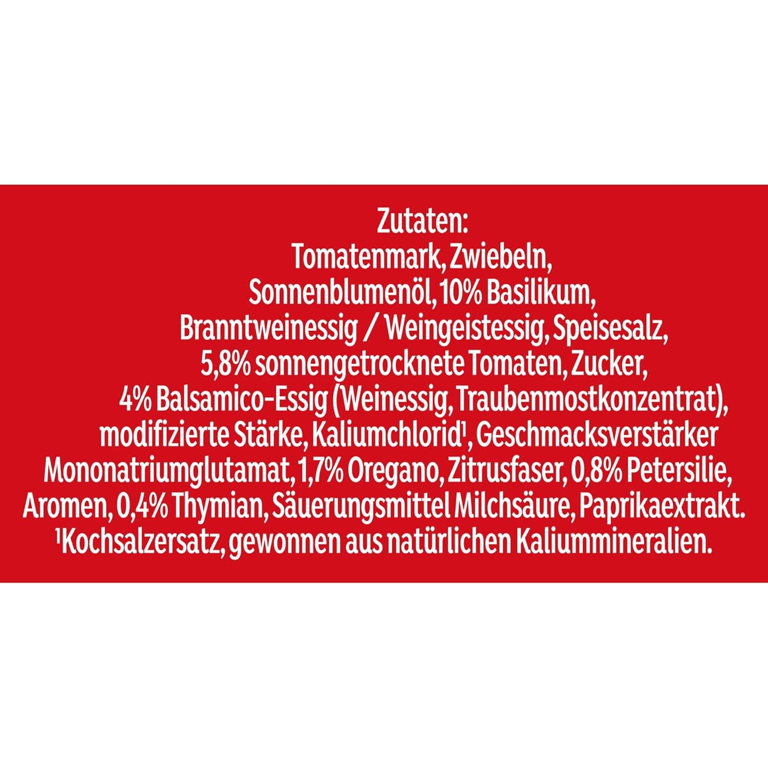 Knorr Schnell gewürzt Kochpaste Getrocknete Tomato & Mediterranean Kräuter einfach & schnell für en besons intensiveen, geballten Gesmack 165 g