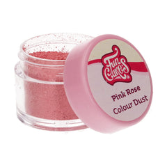 Funcakes Color Dust Pink Rose: Colorant alimentar pudră, pentru decorarea torturilor, certificat Halal