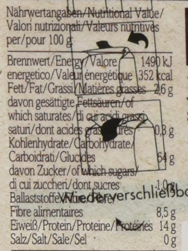 Verival Ancient Cereal Flakes - Økologisk, pakke med 6 (6 x 500 g)