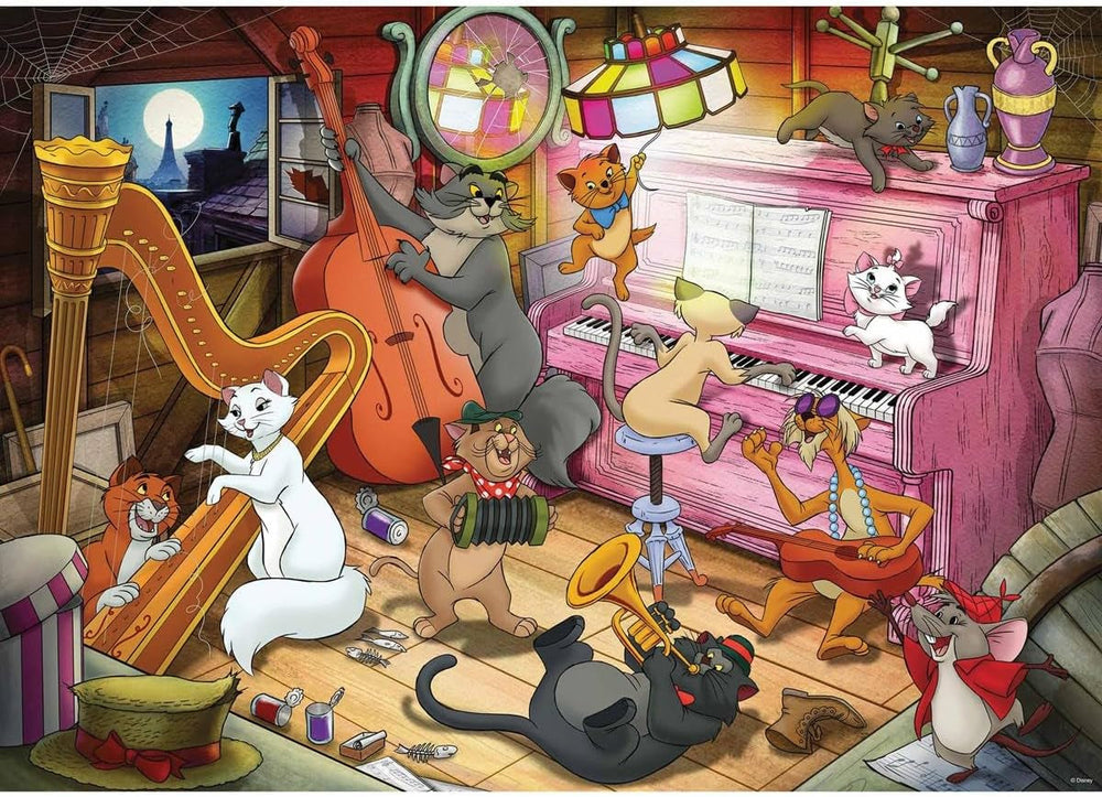Ravensburger 12000753 Puslespil Aristocats 1000 brikker Puslespil Naty Shop