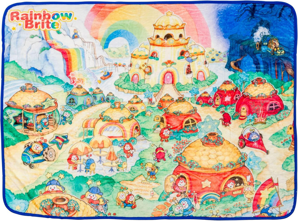 Silver Buffalo Garfield hængende tæppe, fleece, 114,3 X 152,4 cm Senge og tæpper Silver Buffalo Rainbow Brite Rainbowland