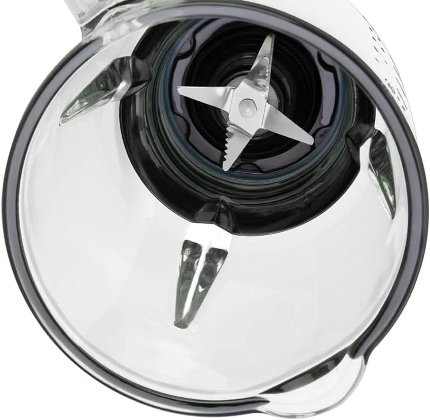 Blander Aus Glas, 1,5 L, 1000 W, Edelstahl Mor og Barn Naty Shop