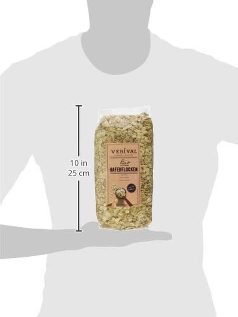 Fulgi de ovăz Verival - Organic, pachet de 6 x 500 grame Cereale Naty Shop