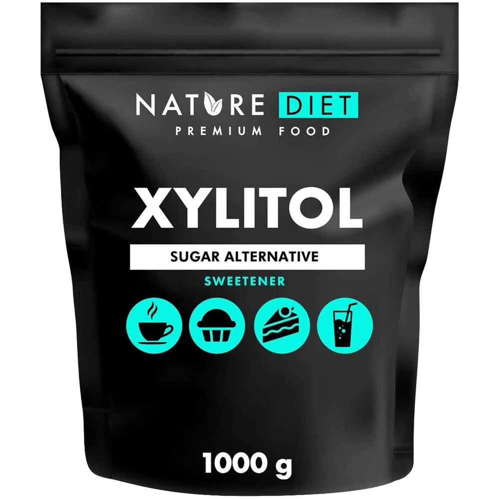 Nature Diet Xylitol, 1 kg sødemidler Naty Shop 1 kg (1Er Pack) Xylitol