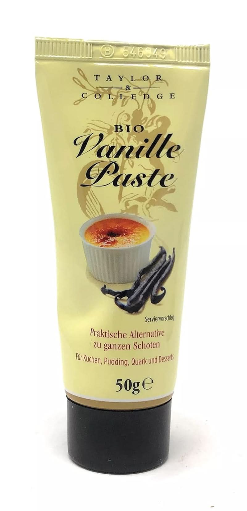Økologisk vaniljepasta fra tuben, 50 gram Aromas Naty Shop