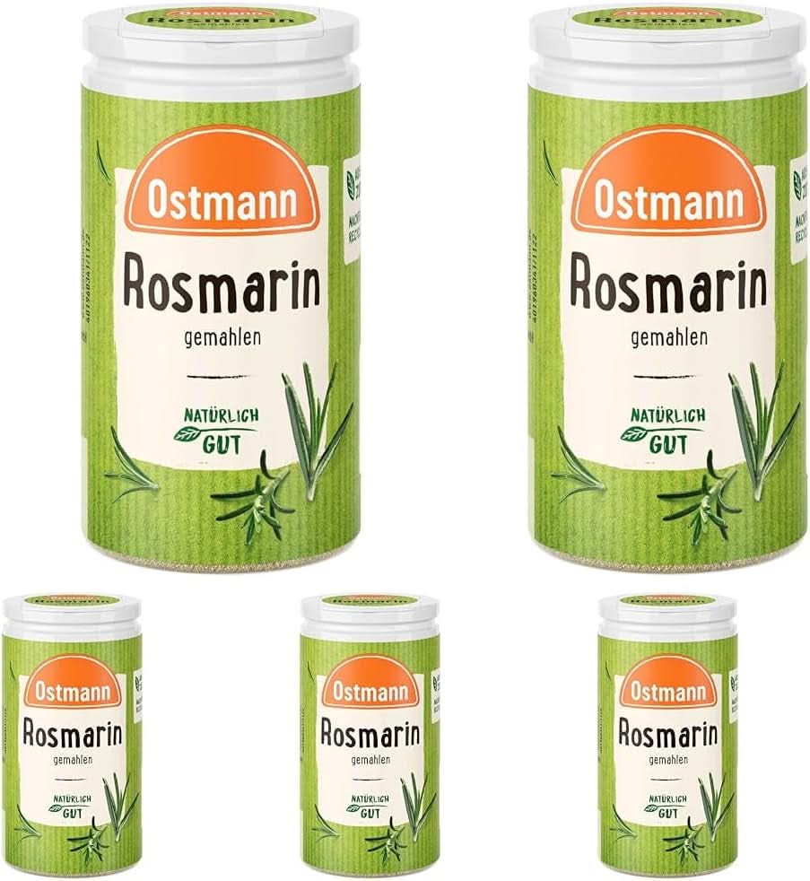Ostmann - Kværnet rosmarin, 20 gram Krydderier Naty Shop 5 x 20 gram