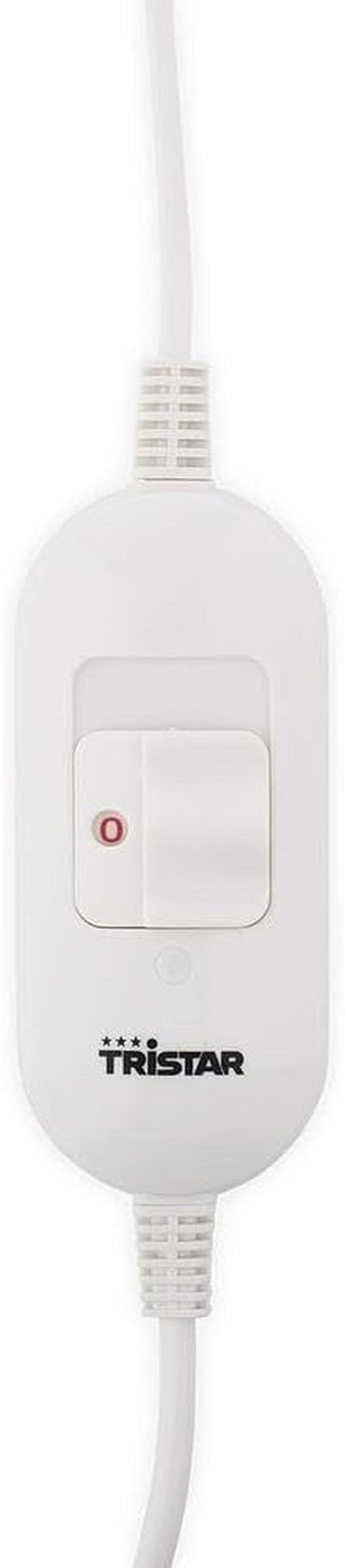 Tristar termisk tæppe - Elektrisk fleece tæppe, 2 varmeniveauer, kan maskinvaskes, 150 X 80 cm, BW-4753 Dyner og dyner Naty Shop