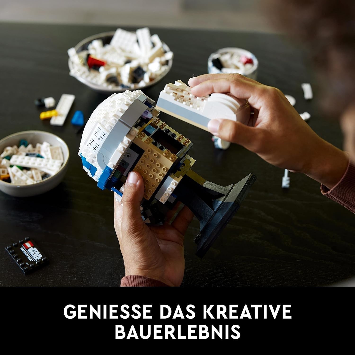 LEGO 75349 Star Wars Captain Rex hjelmsæt Clone Wars Samlerobjekt Model 2023-serien Souvenirstykke og gaveidé byggesæt Besuche den LEGO-Store