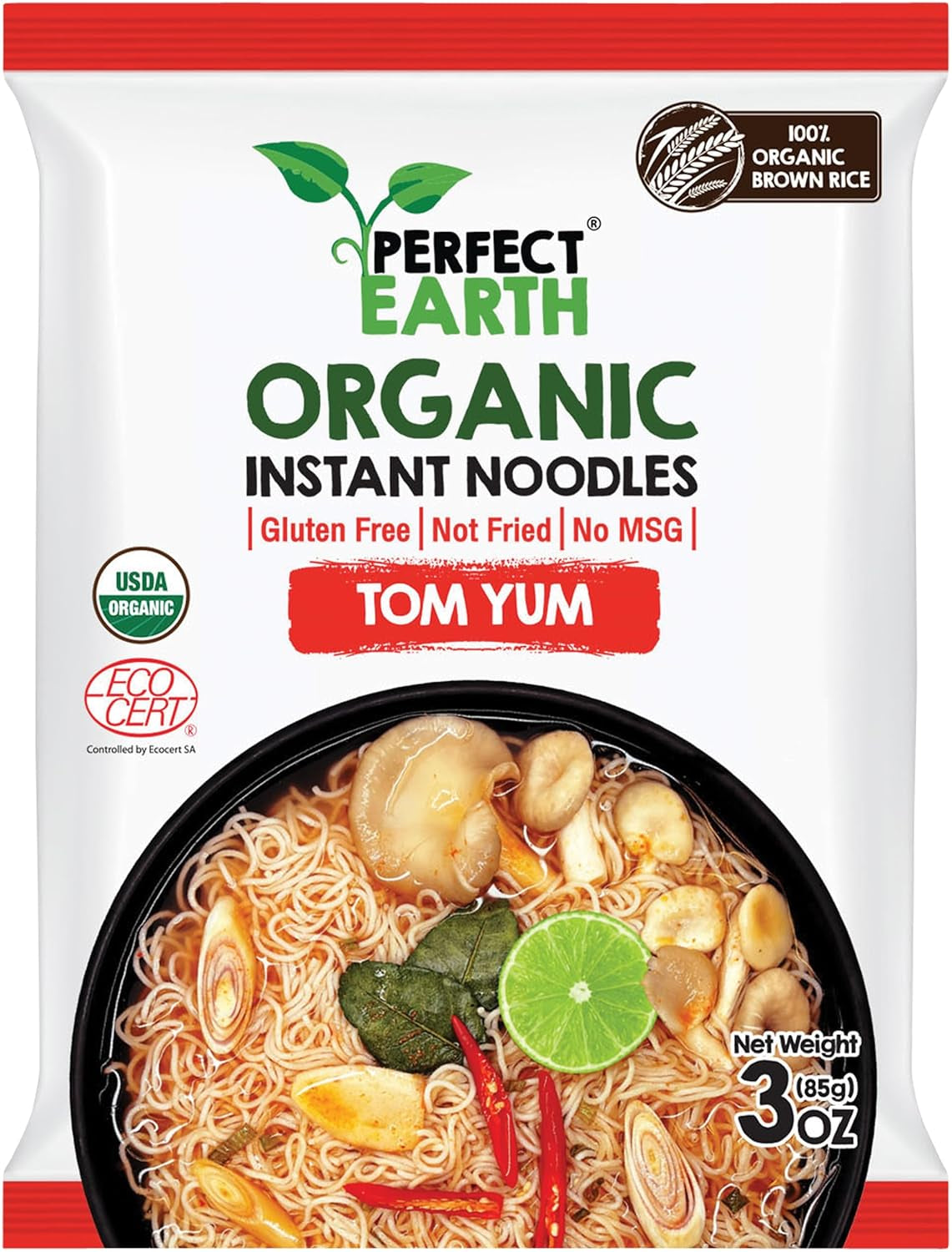 Tom Yum Økologiske Instant Nudler - 1 x 85g