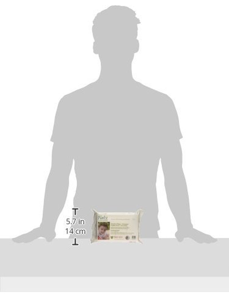 Eco by Naty Baby Care, økologiske vådservietter til babyer, uparfumeret, 56 bleer