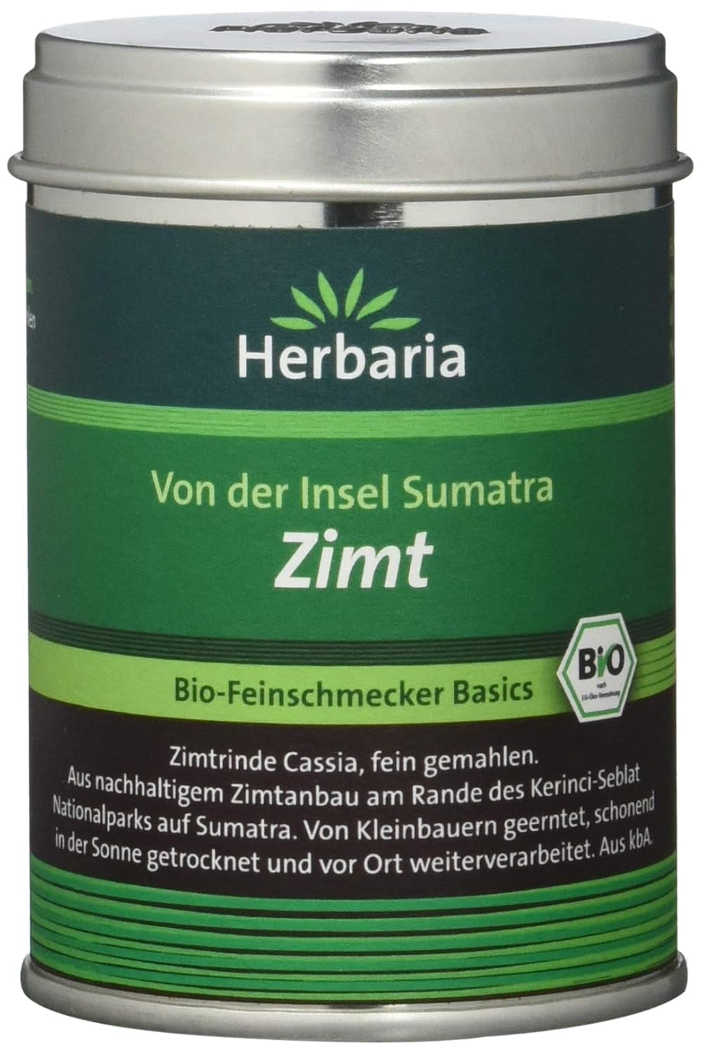 Herbaria Zimt økologisk, 2er Pack (2 x 70 g)