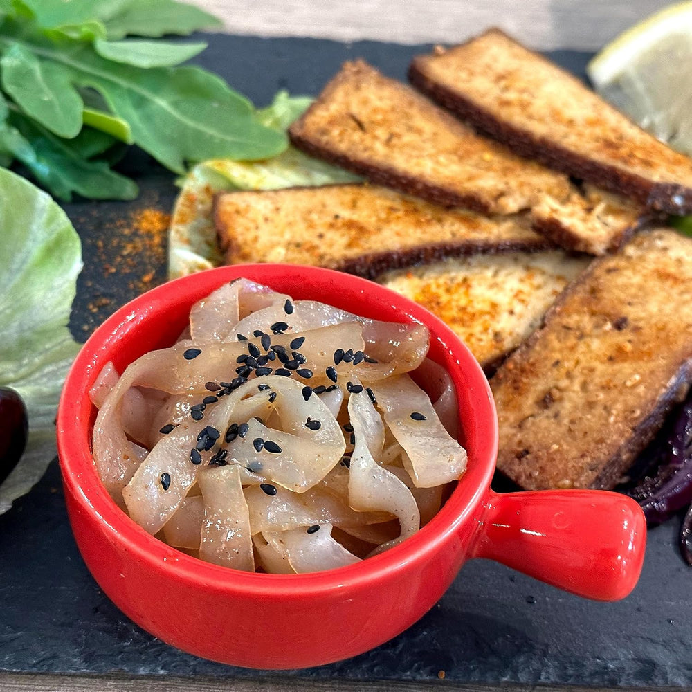 Elf-Family 6 æsker (12 stk) Økologiske konjac ultralav kulhydrat Shirataki nudler Veganske glutenfri - 1,62 kg, ingen kulhydrat/keto/lavt kalorieindhold/fedtfri/sukkerfri instant nudler - spaghetti og fettuccine