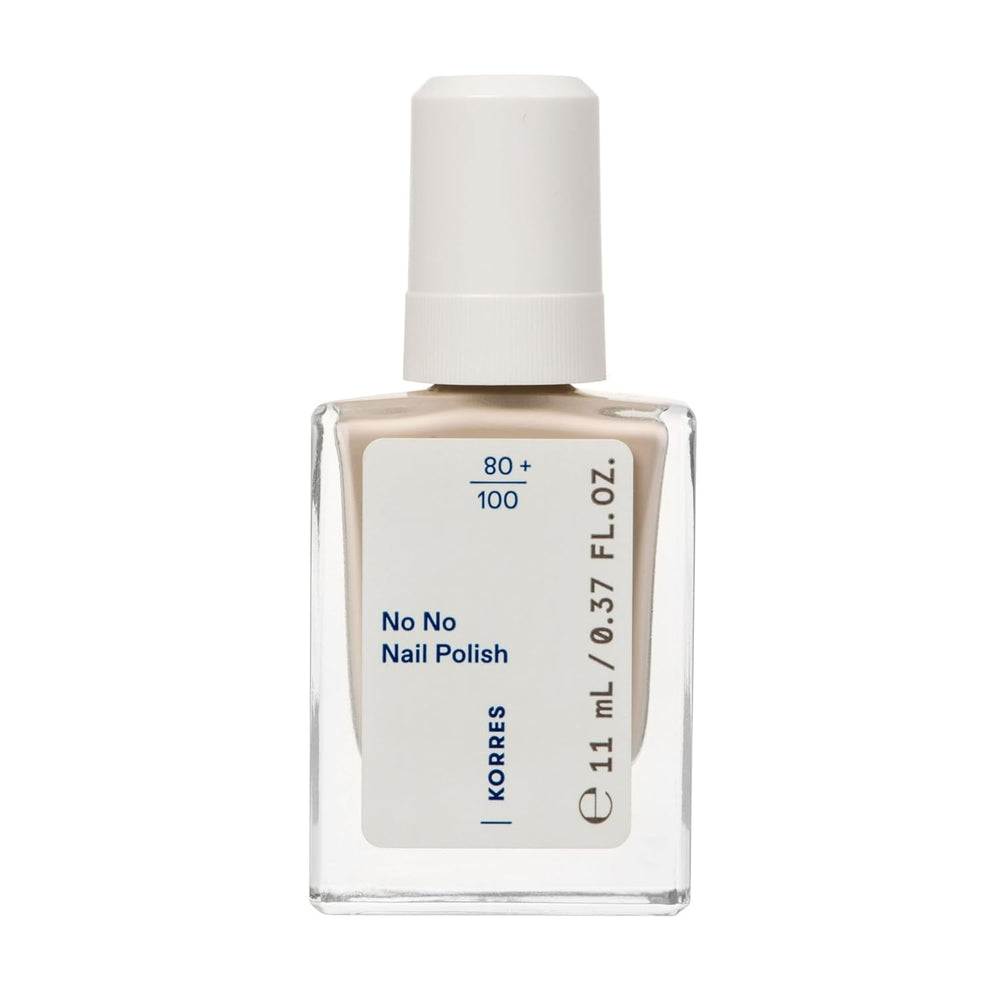 KORRES Nej Ingen neglelak base - 10% vegansk base uden slip, for langtidsholdbar, chip-resistent farve, 11 ml - naturligt velplejede negle, ingen skadelige stoffer