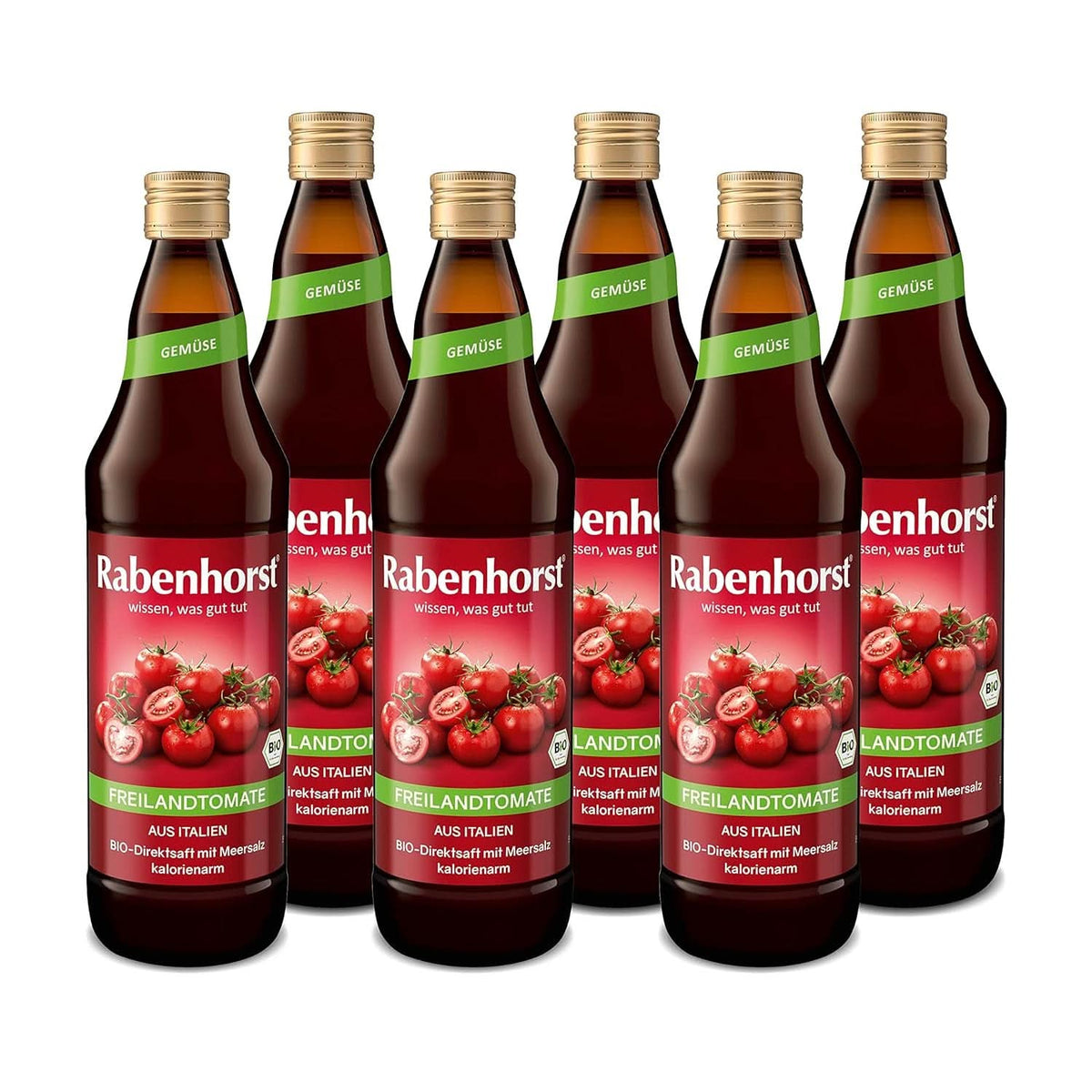 Rabenhorst økologiske tomater Pakke med 6 (6 x 700 ml) Naty Shop Standardtitel