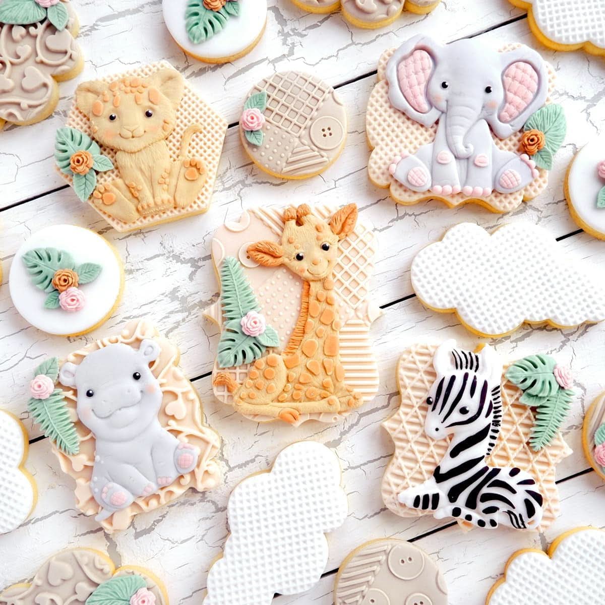 Katy Sue, Sweet Safari Silikonestøbning, Naty Shop Kitchen Hipopotam