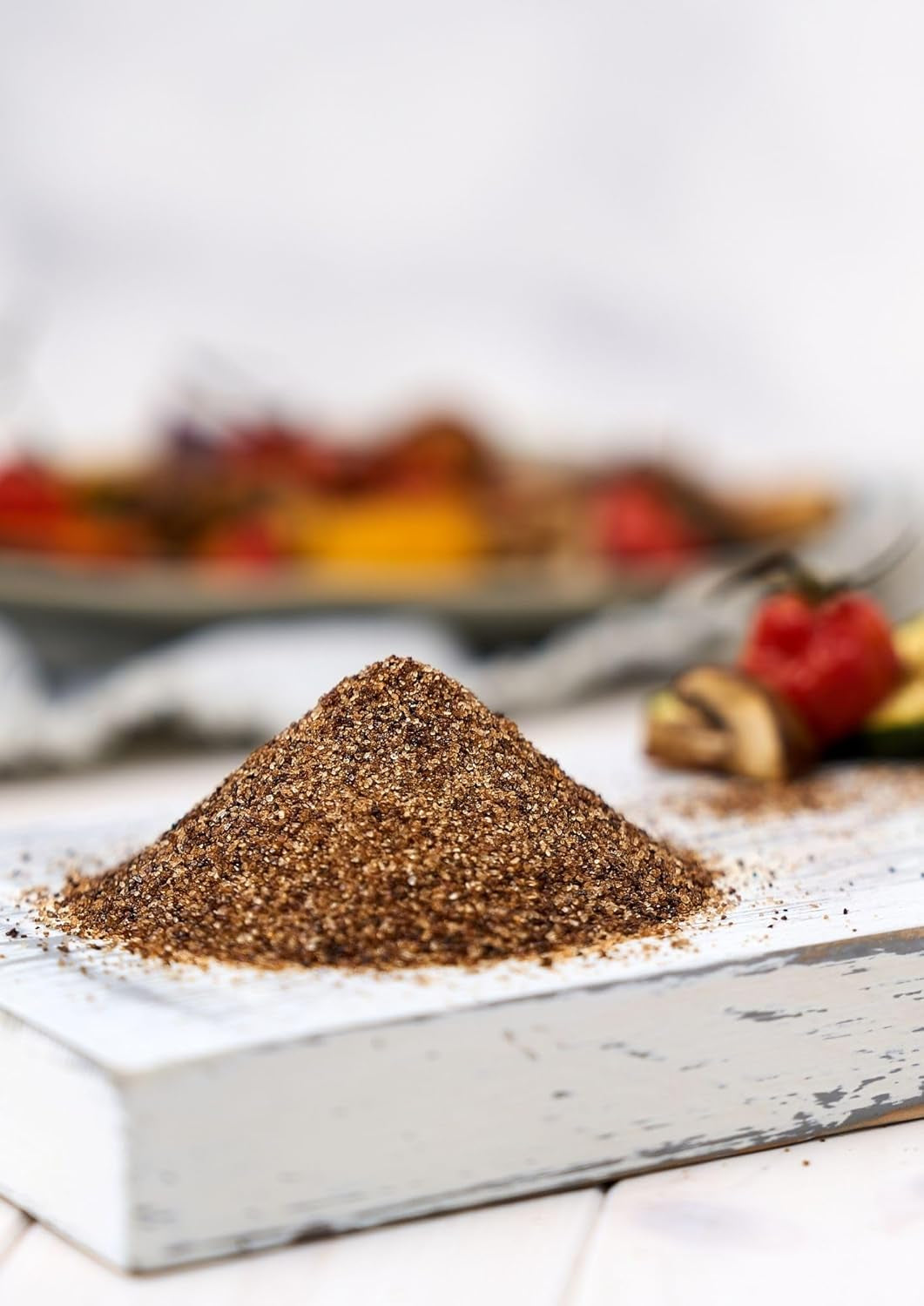 Fuchs Gewürze - Rauchsalz "Old Oak" - über Eichenholz geräuchert, rauchiger Gesmack für Grillfleisch oder Fisch - natürliche Ingrediens - 100 g i wiederverwendbarer, genbrugsbarer Dosis