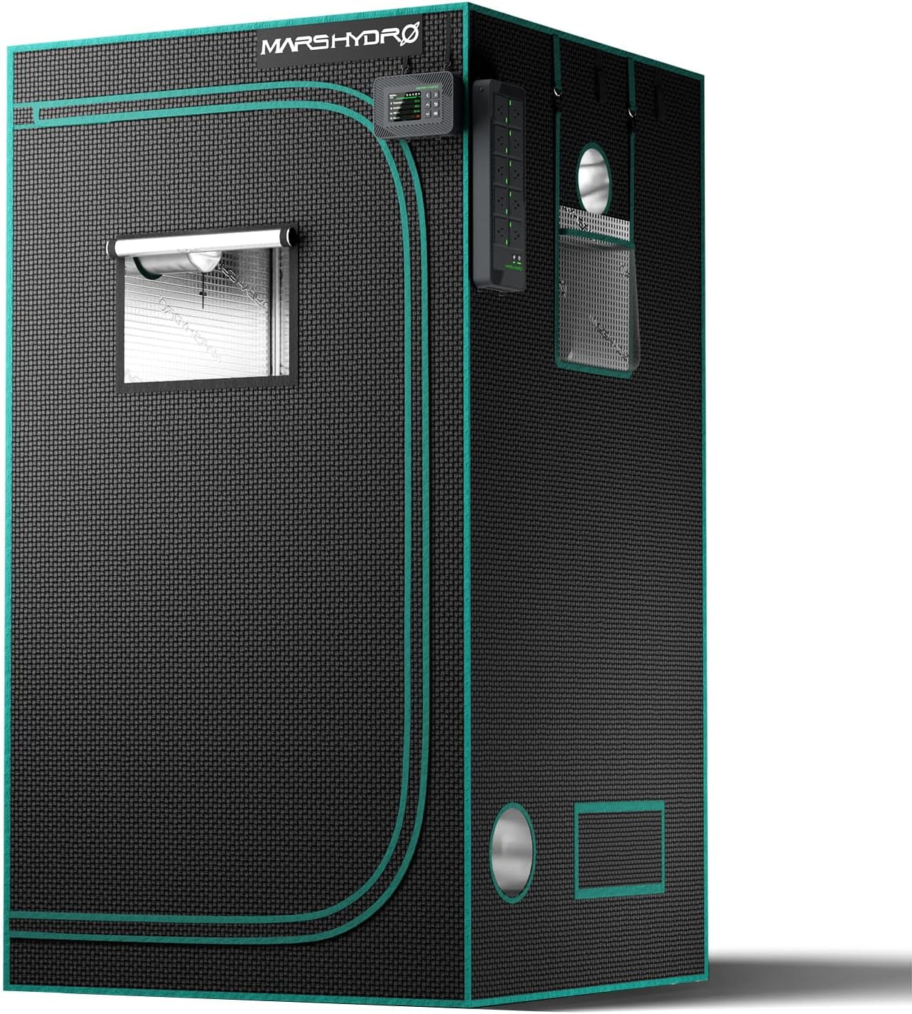 MARS HYDRO Grow Telt 60x60x140cm, Indendørs Grow Telt, Reflekterende Mylar Grow Telte til Hydroponics, Aftagelig bundbakke til plantedyrkningsplads