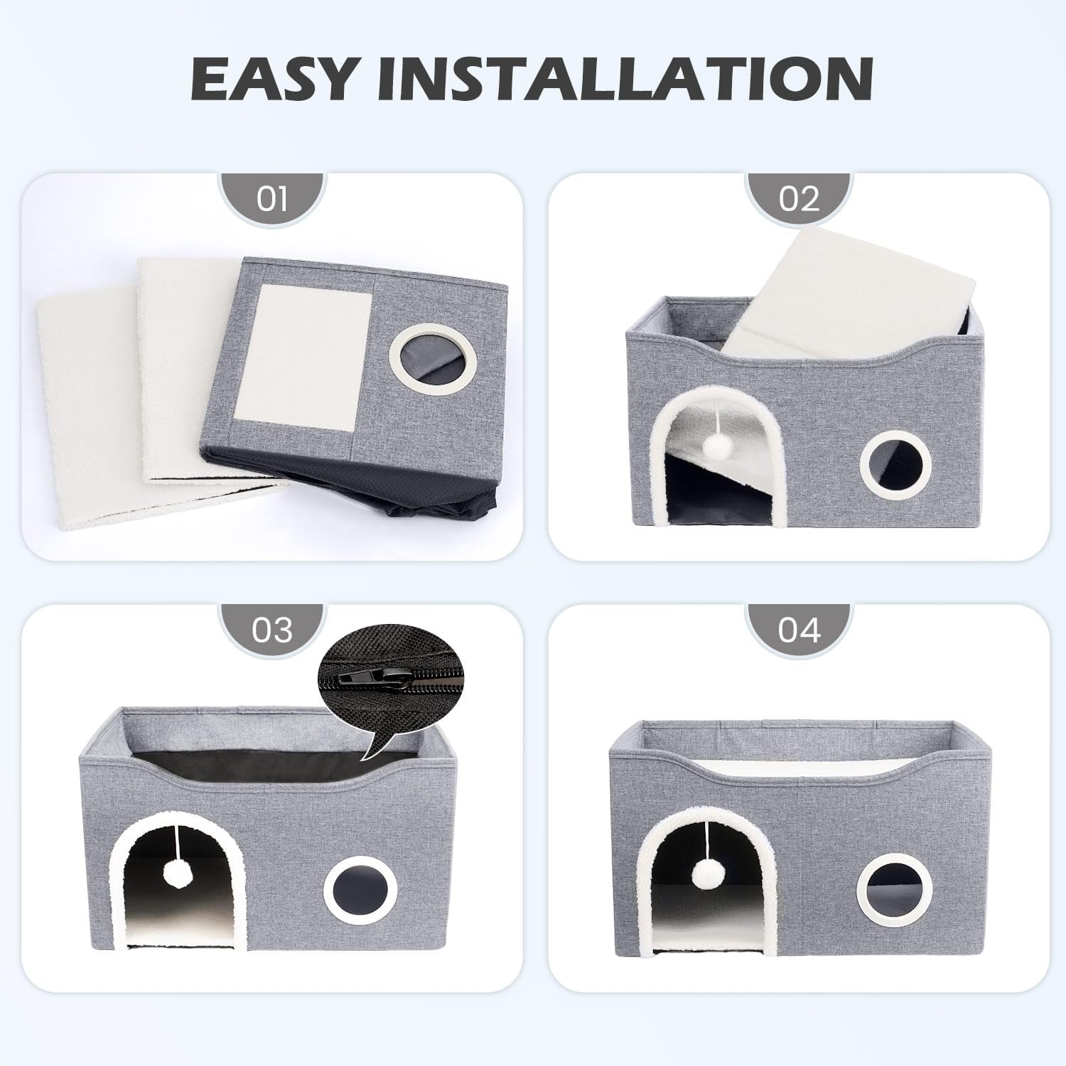 Pături & Mobilier, Animale de companie, Peșteri & Case, Pisici, Paturi pentru pisici, Pisici - culcusuri, saltele