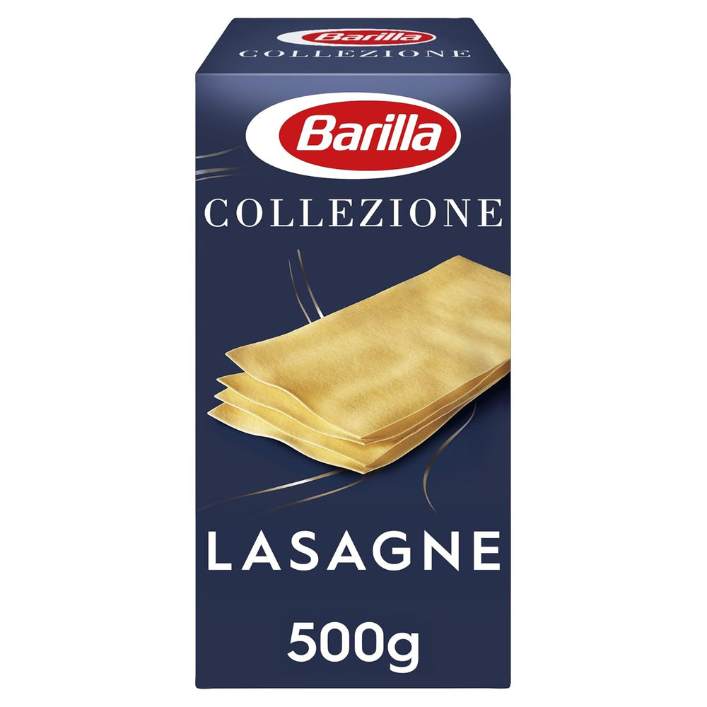 Barilla Collezione Lasagne Pasta fra hård hvede, altid al dente, 500g