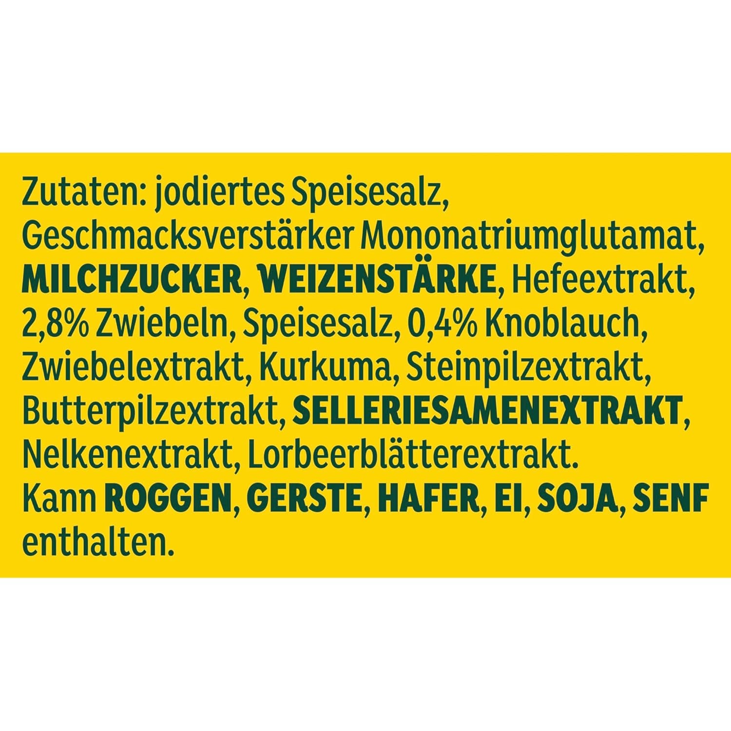 Knorr Würzmittel Nachfüllpackung Aromat Gewürzmischung zum Verfeinern von Speisen für hurtige Gerichte 100 g 1 Stück