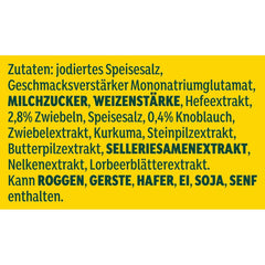 Knorr Würzmittel Nachfüllpackung Aromat Gewürzmischung zum Verfeinern von Speisen für hurtige Gerichte 100 g 1 Stück