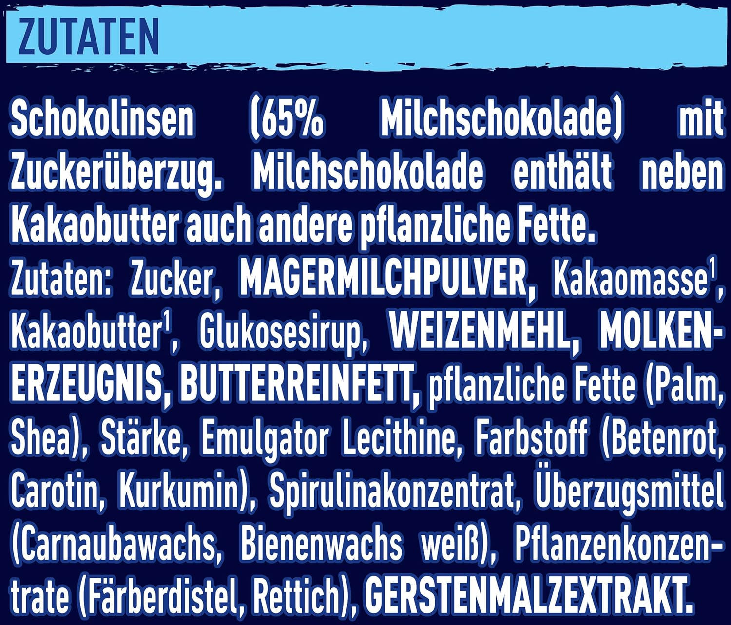 Nestlé SMARTIES Mini XXL, Chipsuri de ciocolata colorate, 259 grame Bomboane de Ciocolata Naty Shop