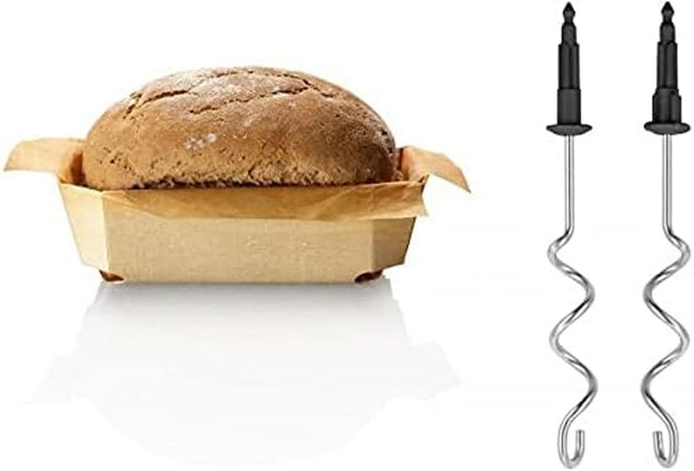 Bosch Handrührer Styline MFQ4835DE, 2X2 Rührbesen, 2 Edelstahl-Nethaken, Spülmaschinengeeignet, 575 W, Weiß Kitchen Naty Shop