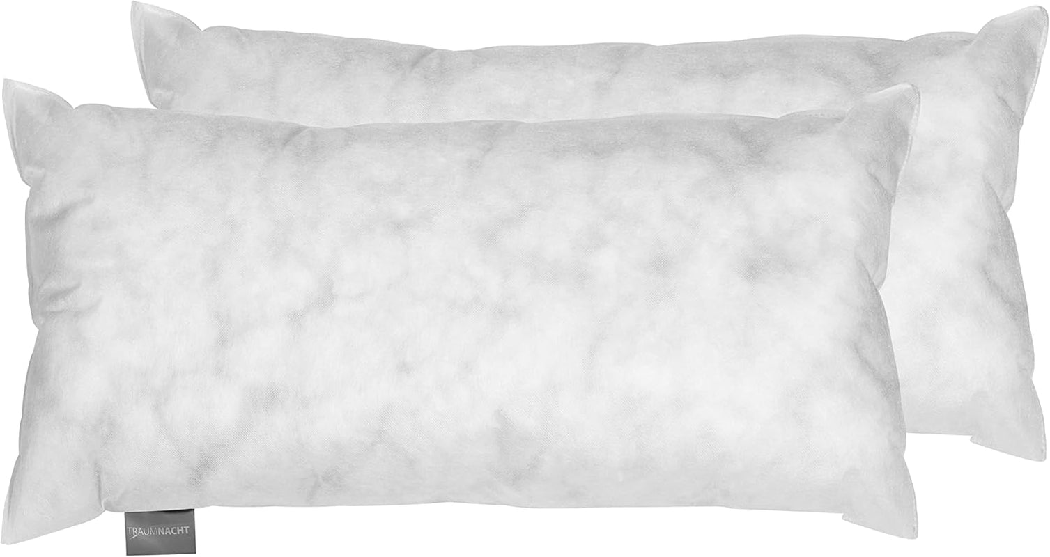 Traumnacht Green Basic Pillow Set format din două perne 80 X 80 Cm, certificat Oeko-Tex, produs în conformitate cu standardul de calitate german Perne standard Naty Shop 40X 80 Cm